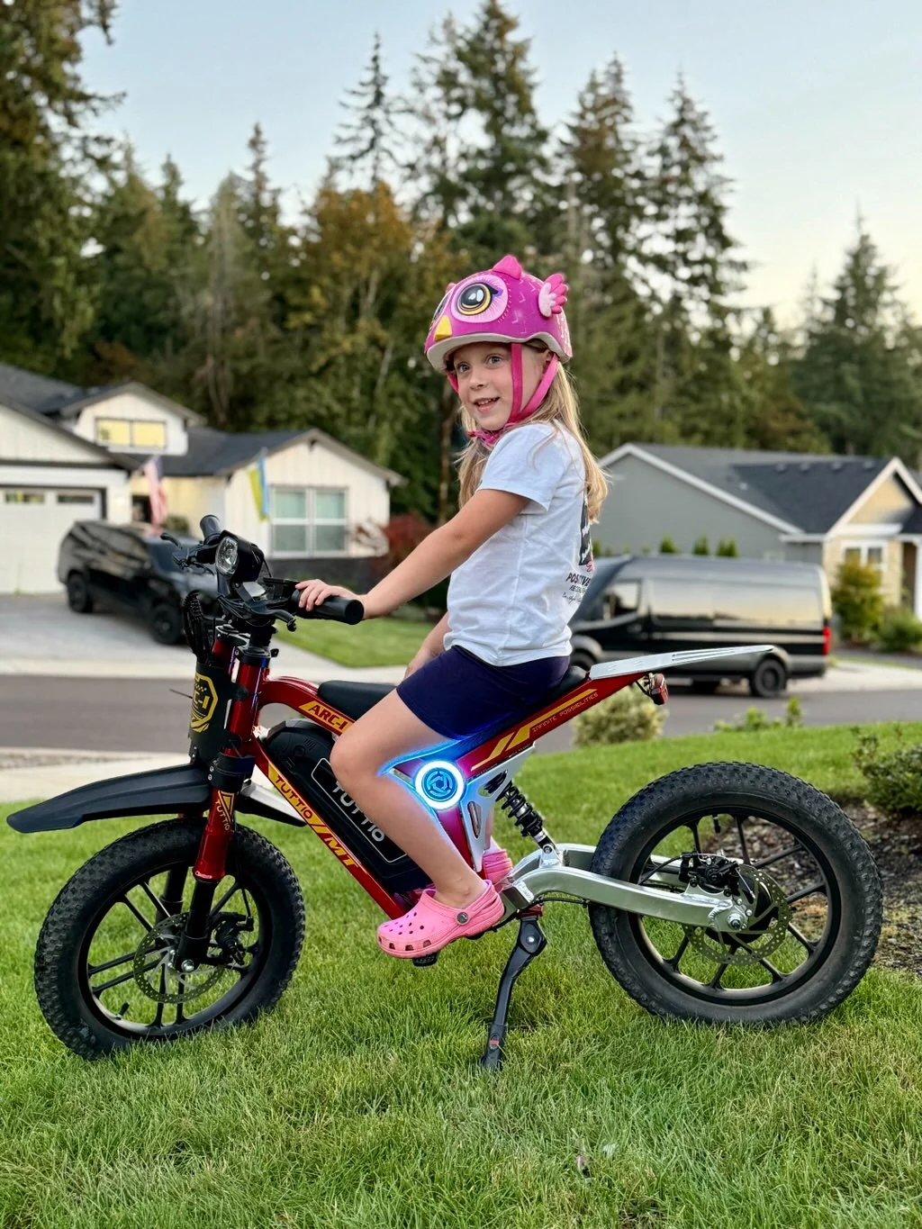 Kid E Bike Gears Functionality Reference: Tuttio Arc I Kids Electric Bike Perfect Gift For Ages